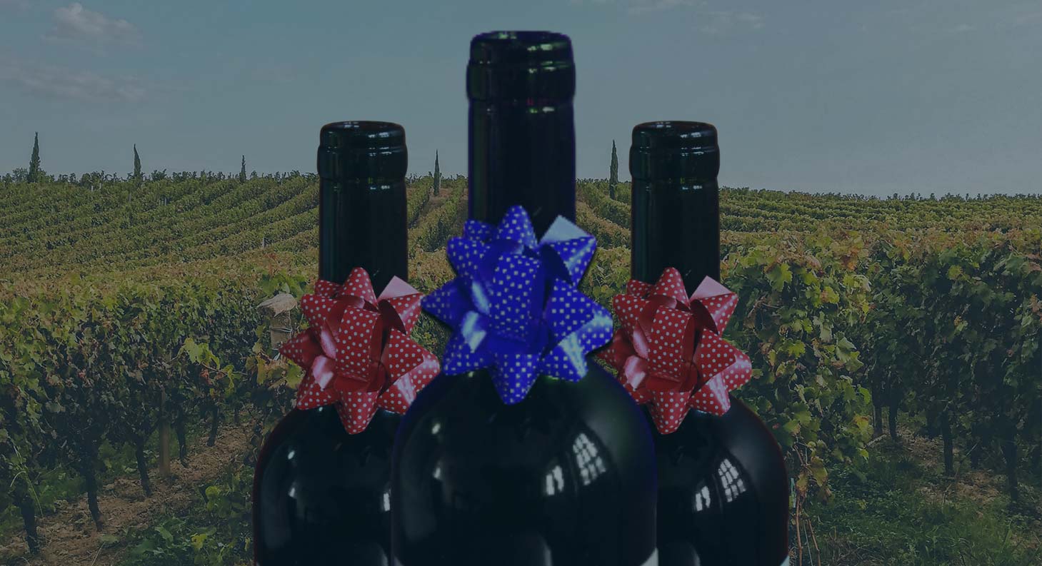 Wine gift bottles